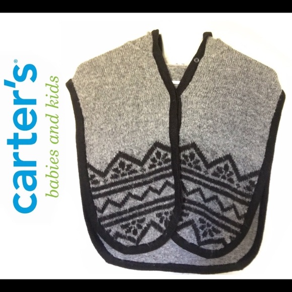 carters poncho sweater